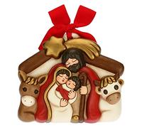 Formella Thun sacra famiglia presepe