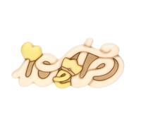 THUN Formella Decorativa da Parete con Scritta Io e Te, Ceramica, 29x4,5x13,1 cm