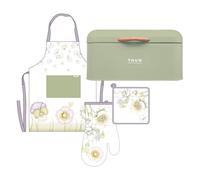 THUN Grembiule Da Cucina Bloom B101495 Set Tessili Cucina Unisex Poliestere Multicolor