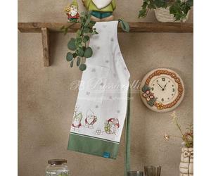 THUN® Grembiule Inverno Incantato Gnomes Sage Green 2411S19