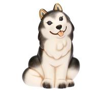 THUN - Husky Polo in ceramica, grande -10,3x10,7x15,4 cm