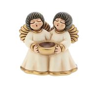 THUN - I Classici Coppia Sissi Piccoli, Ceramica, Avorio, 12.2 x 9.9 x 13.4 cm