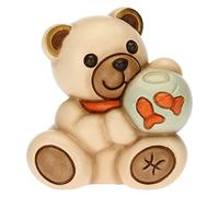 THUN - Icona Pesci, Zodiaco - Teddy Stars - Icone - Ceramica Dipinta a Mano - 6,5x5,8x7,3 cm h