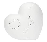 THUN - Lampada a forma di cuore - ceramica - Collezione L'amore Vola - 20 cm h