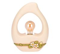 THUN - Lampada in ceramica Country Bloom - 21,4 x 9 x 28,4 CM H - Ceramica