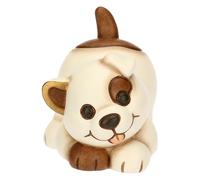 THUN - Mini cane Claire - ceramica - Collezione Giardino di Primavera - 4.2 x 5.9 x 5.1 cm