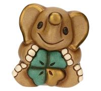 THUN - Mini elefante Elly portafortuna - ceramica - Collezione Animali - 5,1 x 4,6 x 5,5 cm