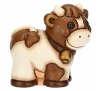 THUN - Mini mucca Carolina - ceramica - Collezione Giardino di Primavera - 3.5 x 5.5 x 5.5 cm