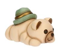 Thun Mini Teddy con cappello (lui) – ceramica – Collezione Bomboniera – 5.9 x 3.6 x 3.8 cm