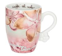 THUN - Mug Bloomia - porcellana - Collezione Giardino di primavera - 300 ml - Ø 8.5 cm
