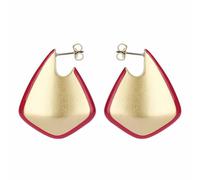THUN - Orecchini pin a goccia - resina - Collezione Dedicato a te - 3 x 1 x 3,5 cm