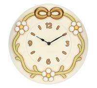 Thun Orologio con margherite e fiocco in ceramica