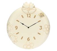 THUN - Orologio da Parete con Mughetti, Linea Elegance - Arredare la Casa, Orologi - Ceramica, Meccanismo in Plastica - ø 35 cm