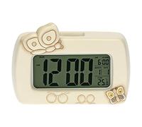 THUN - Orologio Digitale con Farfalle e Fiori - Linea Elegance - Accessori e Decorazioni Casa - Ceramica, Meccanismo Digitale - 16x5,5x11,6 cm h