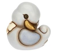 THUN - Paperella azzurra - ceramica - Collezione Bomboniera - 5.1 x 4.2 x 5.2 cm