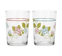 THUN Pasqua 2023, Set 2 Bicchieri in Vetro Decorato, Versione Maxi, Linea Pasqua Favolosa, Capacità 50 cl
