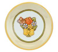 THUN - Piattino Country con Mazzo di Fiori