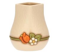 THUN - Poggiamestoli - ceramica - Collezione Country Bloom - 13,5 x 12,9 x 15,6 cm