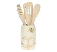 THUN - Porta mestoli con 3 mestoli Elegance