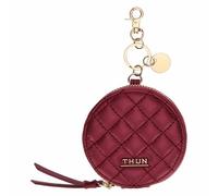 THUN - Portachiavi cherry rotondo con zip - metallo - Collezione Sempre con me - Ø 8,5 cm - 2,5 cm h