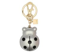 THUN - Portachiavi coccinella grande - metallo - Collezione Sempre con me - 3,3x8 cm