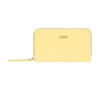 THUN Portafoglio medio giallo, ecopelle, Collezione Sempre con Me, 16,3 x 3 x 10 cm