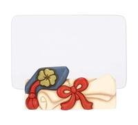 THUN - Portafoto laurea - ceramica e vetro, 11x7,2x5,1 cm