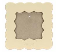 THUN - Portafoto quadrato piccolo - stoneware - Collezione Country Bloom - 14 x 14 x1,5 cm