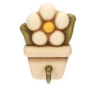 THUN - Portastrofinaccio singolo - ceramica - Collezione Country Bloom - 15,4 x 1,9 x 7,4 cm