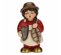 THUN - Presepe 2022 - Statuina Presepe Salumiere in Ceramica Decorata a Mano, Ve