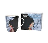 Thun Rose & Tulipani - Mug 6 in Gift Box - Arredo Casa, Cucina - Linea Ottomarzo - Idea Regalo - New Bone China - 380 CC; Ø 8,5; 12xh10,5 cm