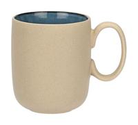 Thun Rose&Tulipani - Mug Blu in gres, capacità 400 ml, collezione Arpeggio