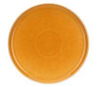 Thun Rose&Tulipani - Piatto Tondo color Zucca in gres, diametro 31 cm, collezione Arpeggio