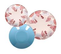 Thun Rose & Tulipani - Set 18 Piatti Seabed