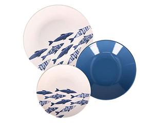 Thun Rose & Tulipani - Set 18 Piatti The Blu Ones