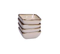 Thun Rose & Tulipani - Set 6 Ciotoline Quadrate Concerto Avorio