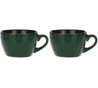 Thun Rose & Tulipani - Tazza colazione Concerto Verde Bosco (Confezione da 2)