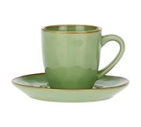 Rose & Tulipani - Tazzina caffè con piattino Concerto Tè Verde