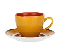 Thun Rose & Tulipani - Tazzina Tè con piattino Giallo Cottage