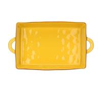 Rose&Tulipani - Teglia Ocra in gres, 38x7,5cm, profondità 22 cm, collezione Concerto