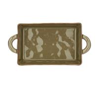 Thun Rose&Tulipani - Teglia Tortora in gres, 29x6cm, profondità 15 cm, collezione Concerto