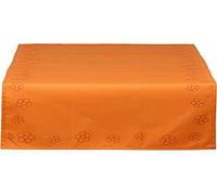 THUN, Runner per la Tavola in 100% Cotone con Motivi Floreali, Linea Happy Country, 150x48 cm