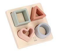 THUN - Sagome Puzzle - silicone - Collezione Baby Dolce Fattoria - 12 x 12 x 1 cm