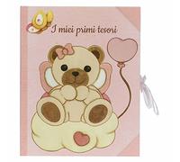 THUN - Scatola Ricordi Rosa con Teddy - Bambini, Album e Ricordi - Carta - 24x30x10 cm