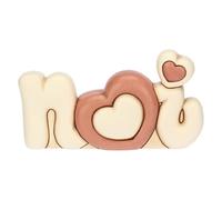 THUN - Scritta NOI - ceramica - Collezione L'amore Vola - 23.9 x 6.4 x 12.9 cm