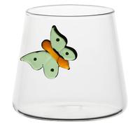 THUN Set 2 Bicchieri Acqua Incanto di Primavera, Borosilicato, 250 ml