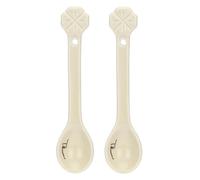 THUN, Set 2 Cucchiaini in Porcellana, Idea Regalo per la Casa e Cucina, 15 x 2 cm