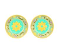 THUN Set 2 piatti fondi in melammina Florianne primavera