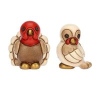 Coppia di Tacchini del presepe Classico Thun