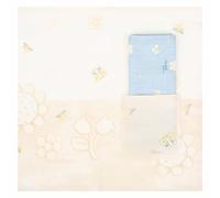 THUN - Set 2 tovagliette con tasca e tovagiolo - 100% cotone - 33x45 cm, 40x40 cm